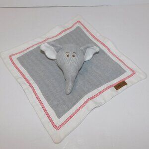 Juddlies Elephant Cottage Collection Baby Organic Cotton Security Blanket Lovey